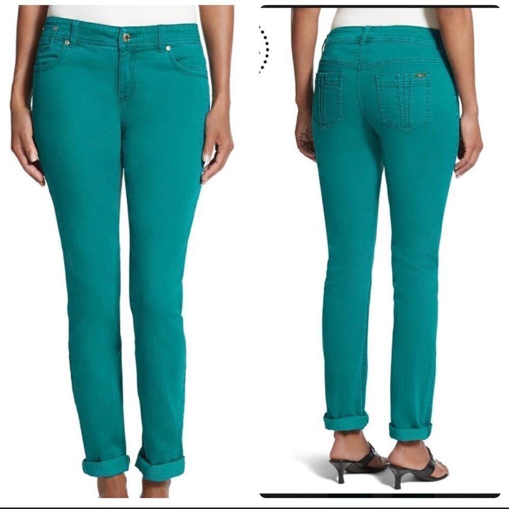 Chico’s So Slimming Pintuck Ankle Jeans Sz 0 (2/XS)